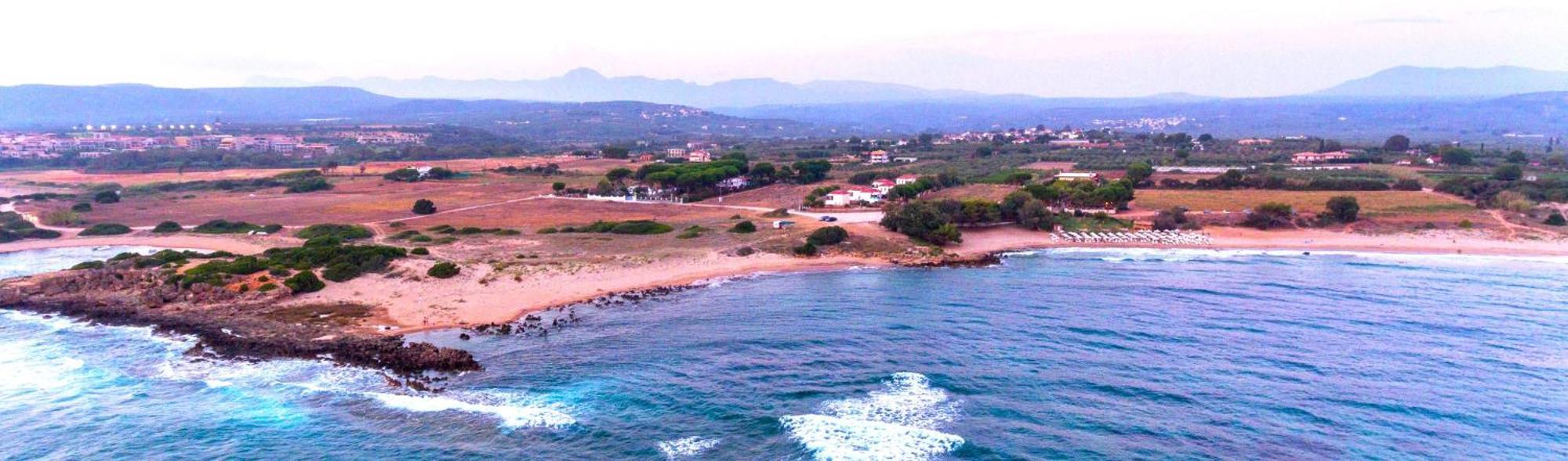 Romanos Beach Villas Bagian luar foto