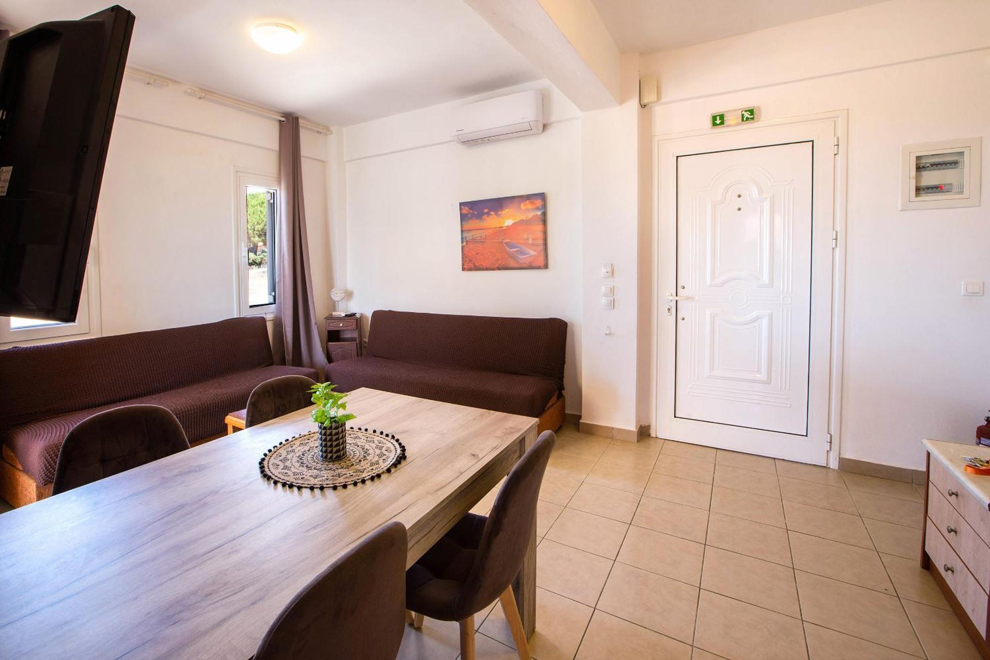 Romanos Beach Villas Bagian luar foto