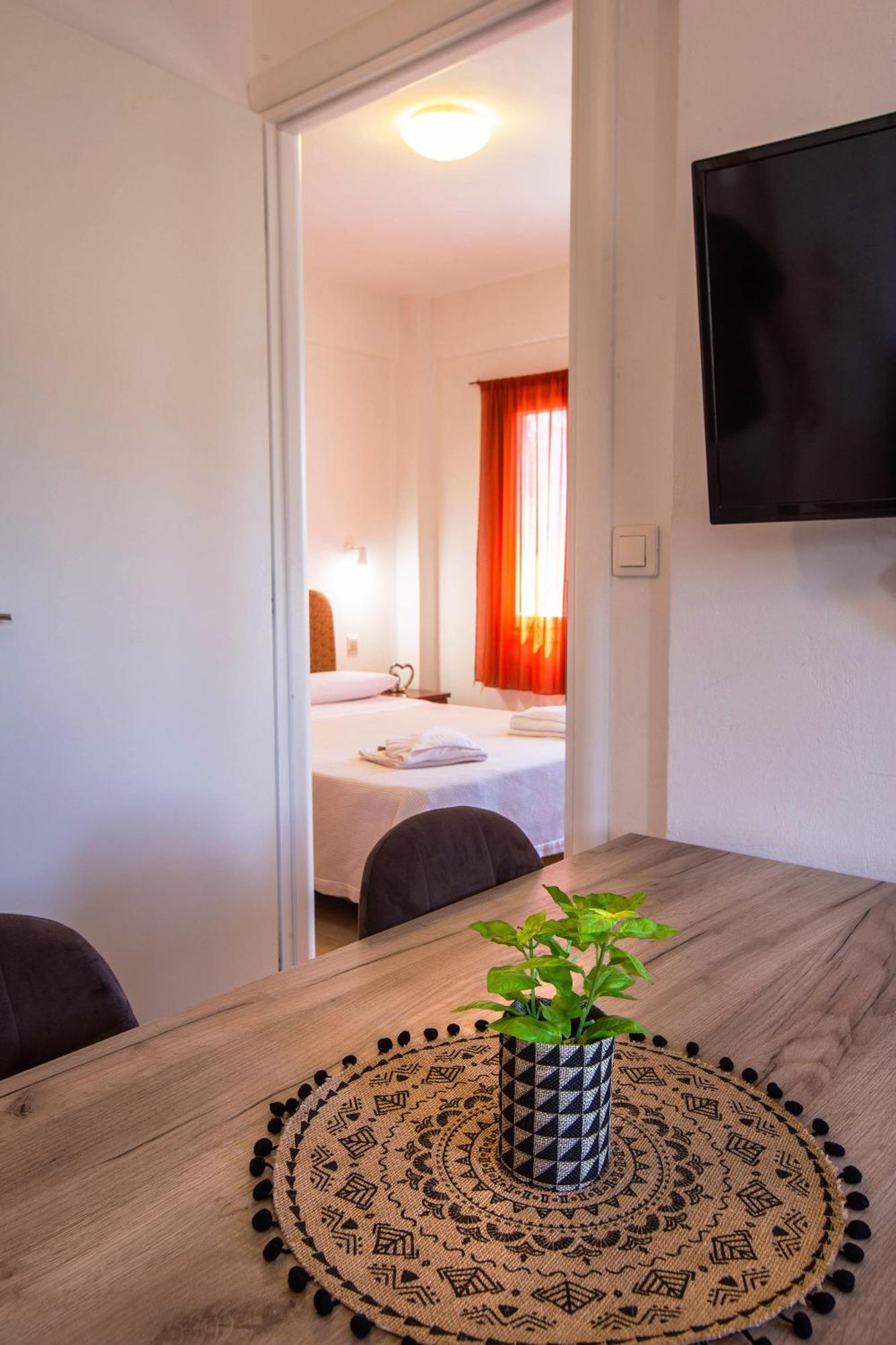 Romanos Beach Villas Bagian luar foto