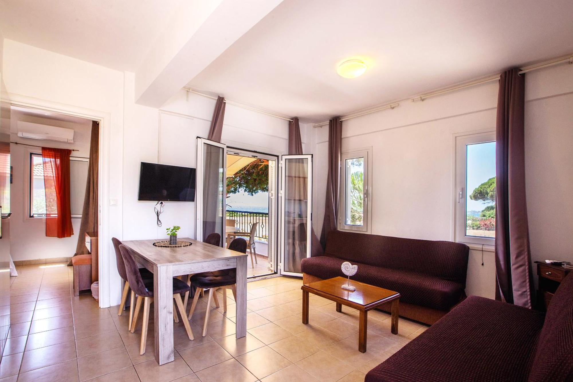 Romanos Beach Villas Bagian luar foto